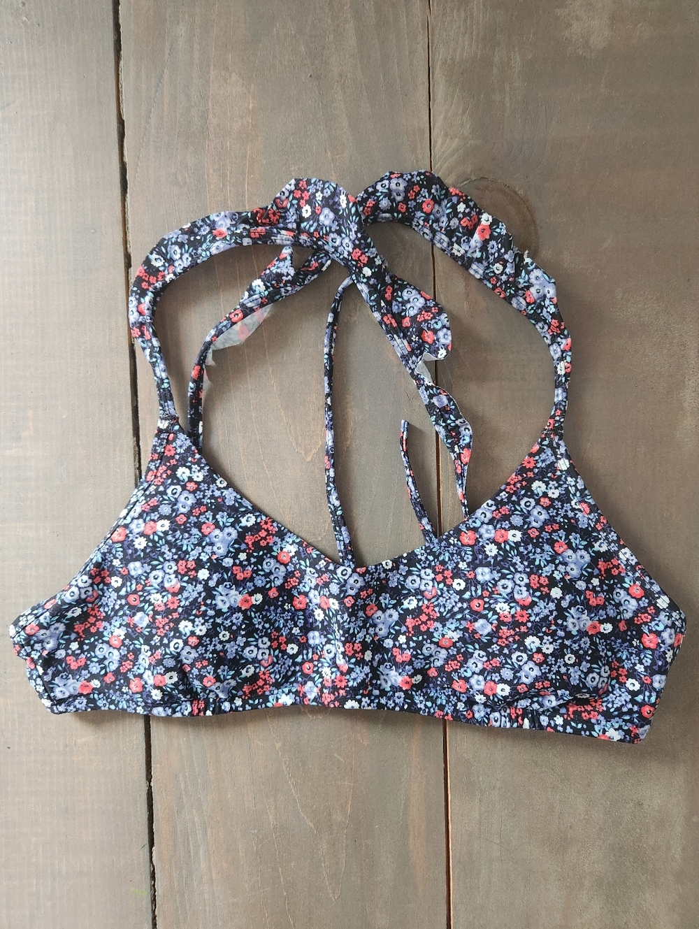 Gilly Hicks Floral Swim Top - Size Small